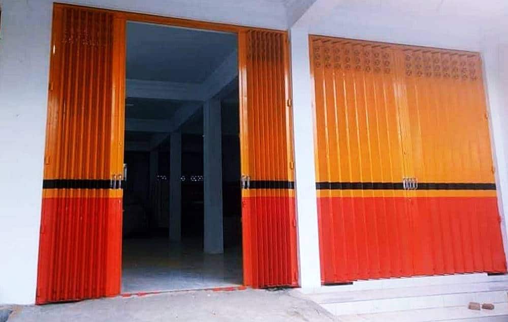 Bengkel Konstruksi Baja Pembuat Pintu harmonika di Bali